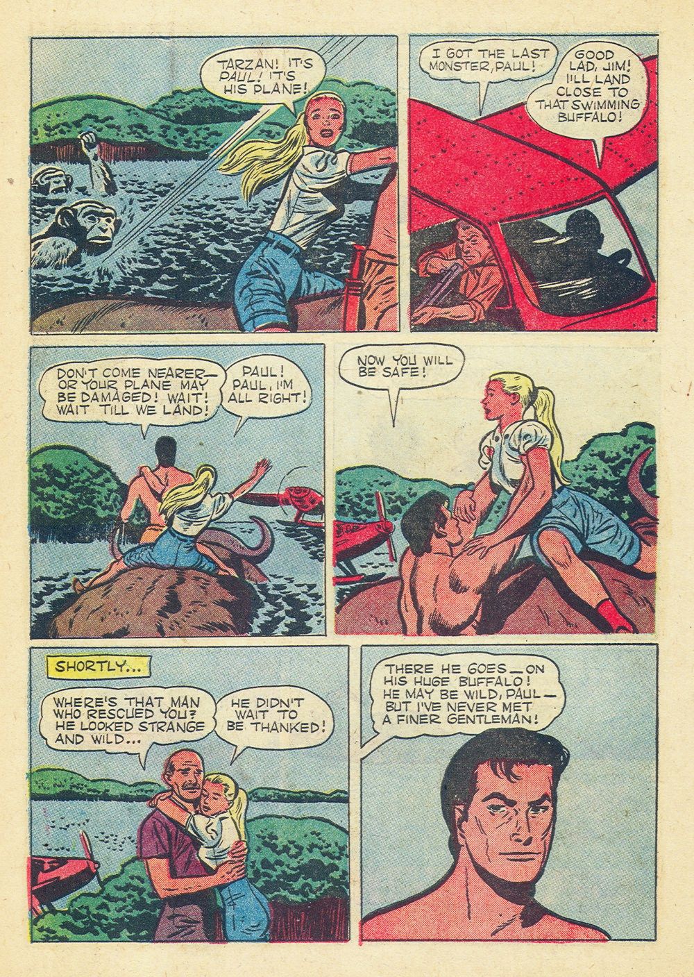 Read online Tarzan (1948) comic -  Issue #58 - 18