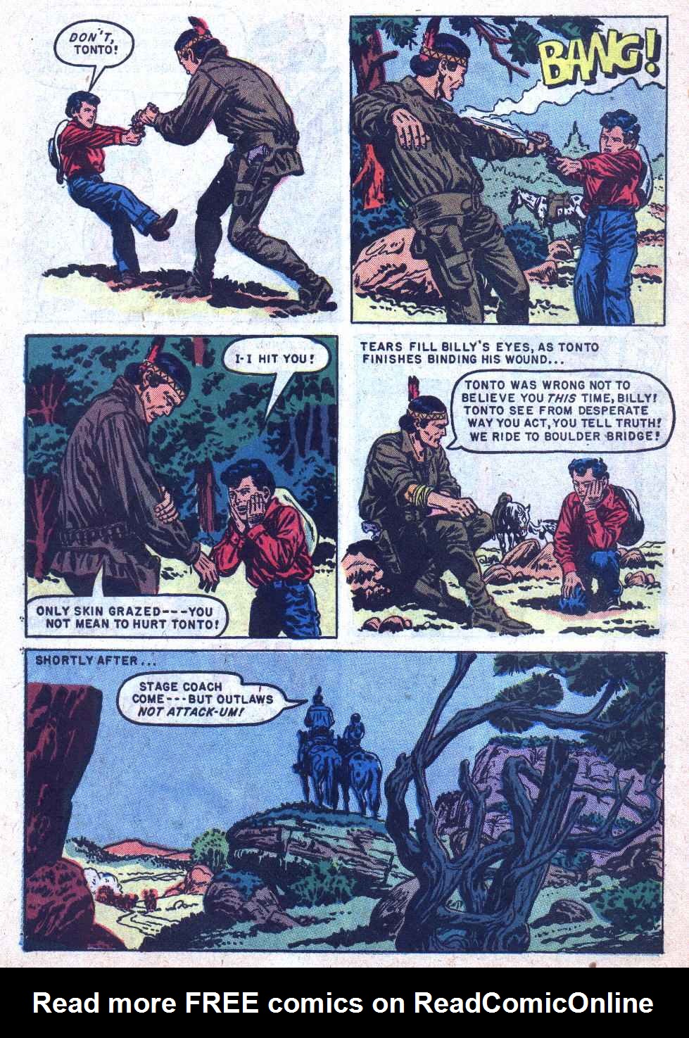 Read online Lone Ranger's Companion Tonto comic -  Issue #26 - 30
