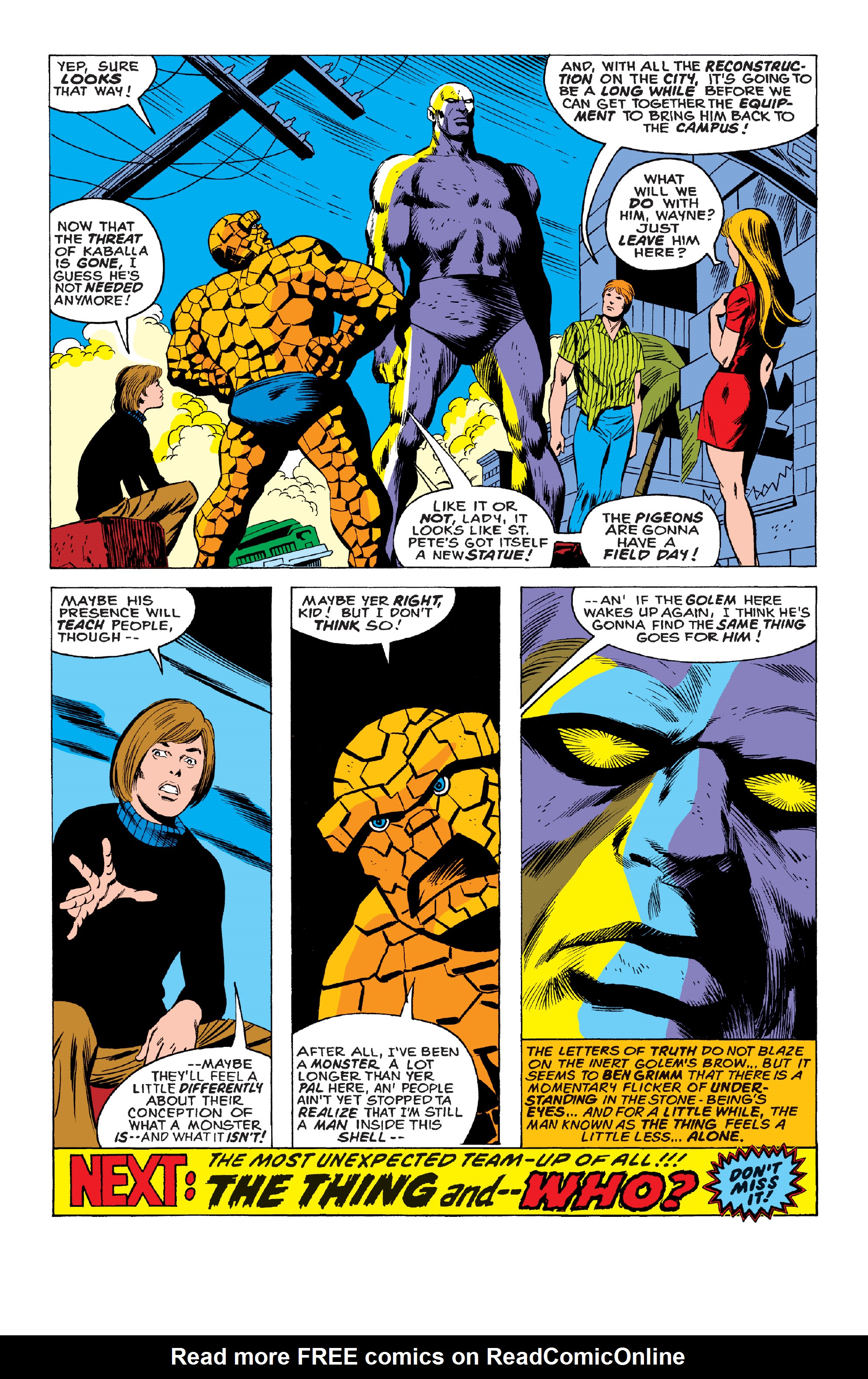 Read online Marvel Two-In-One Epic Collection: Cry Monster comic -  Issue # TPB (Part 3) - 55