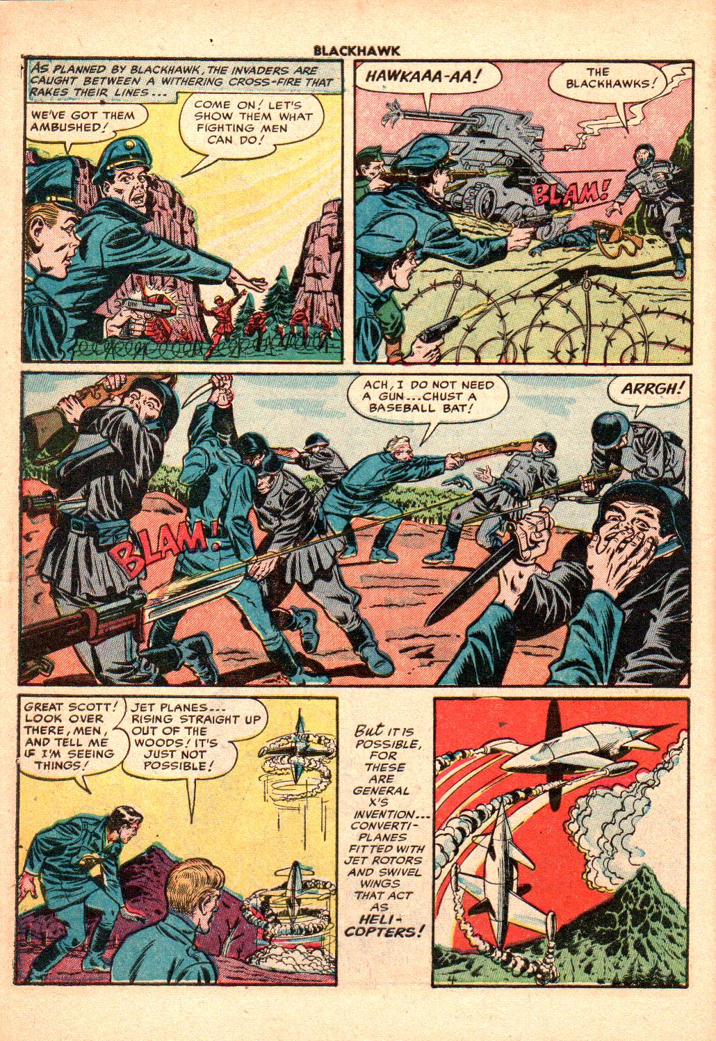 Read online Blackhawk (1957) comic -  Issue #62 - 6