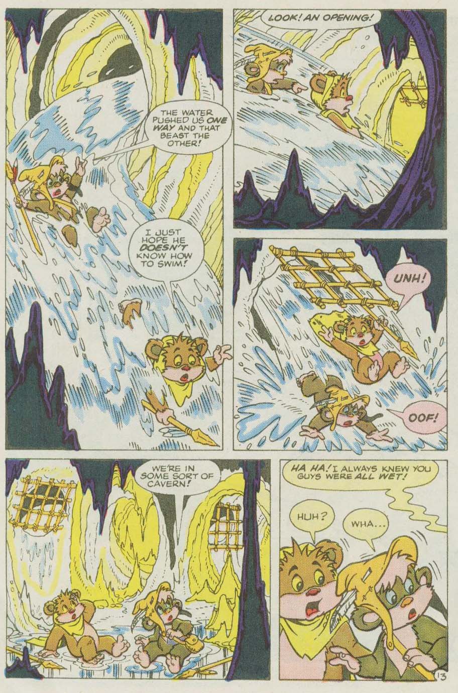 Read online Ewoks (1987) comic -  Issue #11 - 14