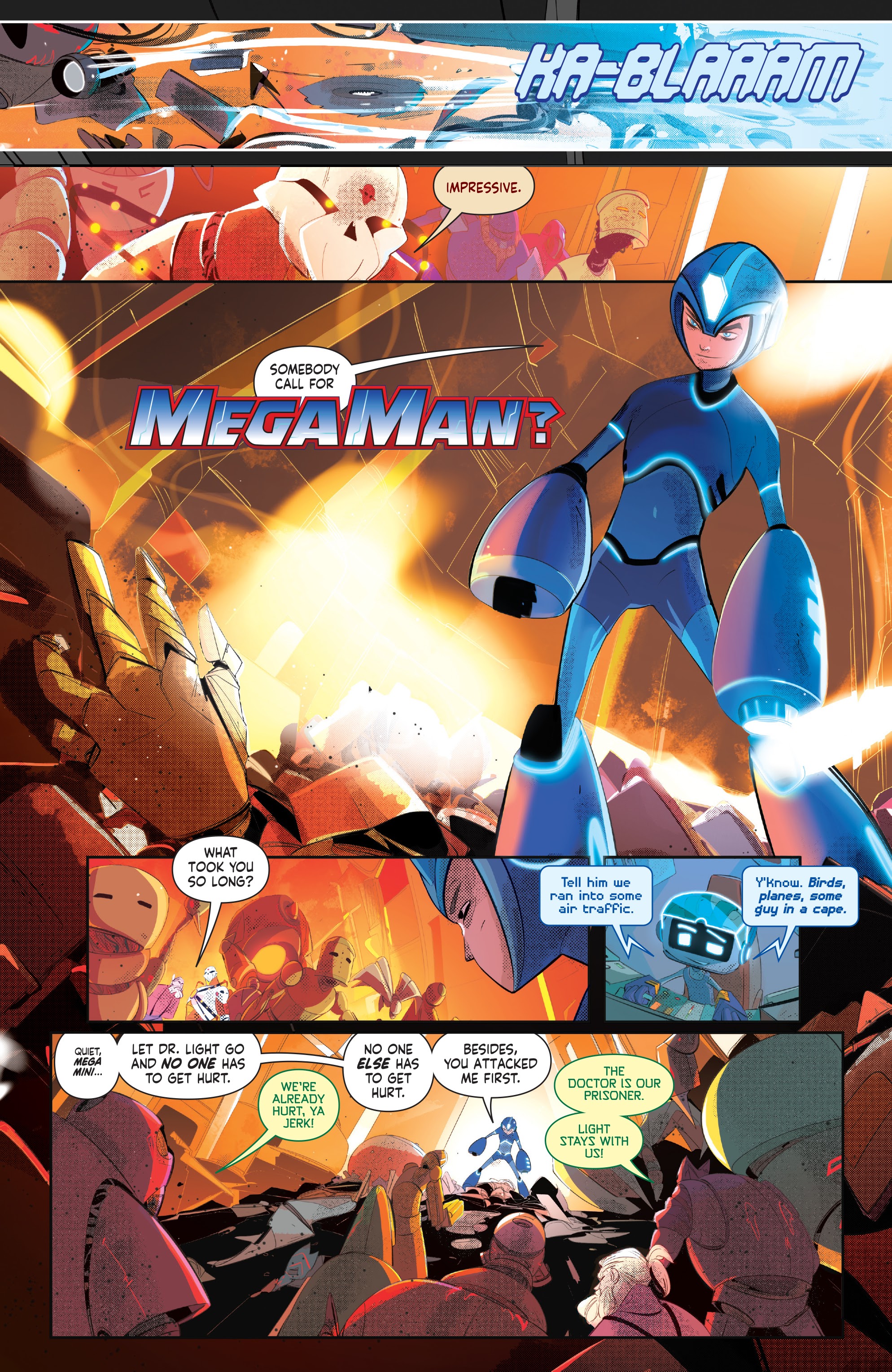 Read online Mega Man: Fully Charged comic -  Issue #1 - 12