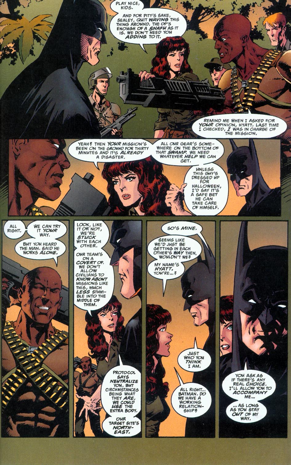 Read online Batman/Aliens comic -  Issue #1 - 12