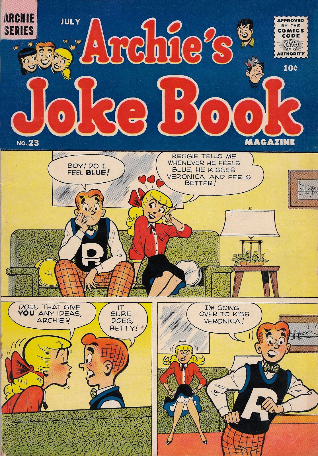 Archie's Joke Book Magazine issue 23 - Page 1