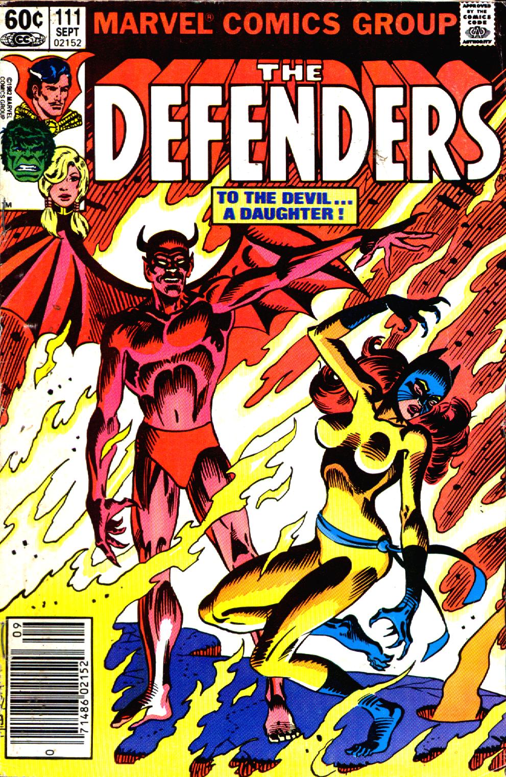 Read online The Defenders (1972) comic -  Issue #111 - 1