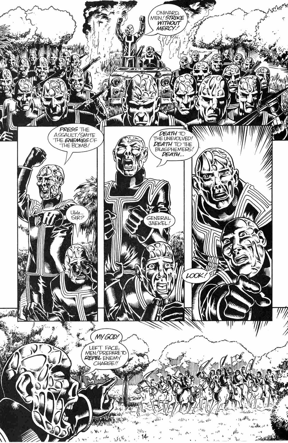 Read online Planet of the Apes: The Forbidden Zone comic -  Issue #4 - 16
