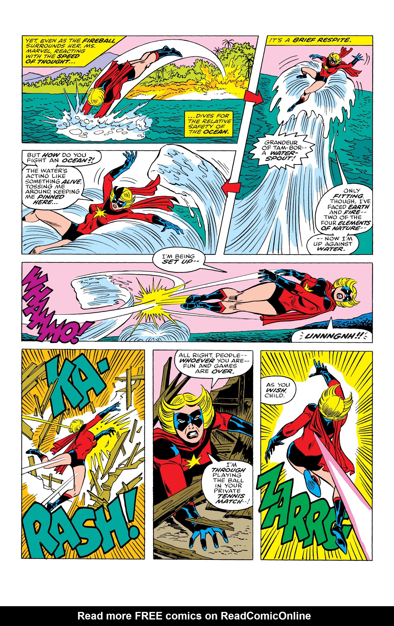 Read online Marvel Masterworks: Ms. Marvel comic -  Issue # TPB 1 - 203