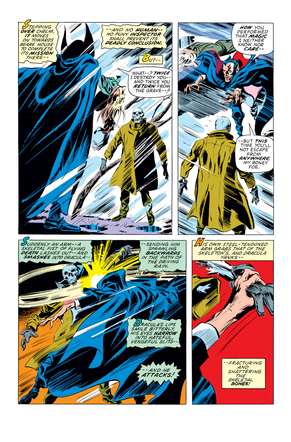 Read online Tomb of Dracula (1972) comic -  Issue #16 - 17