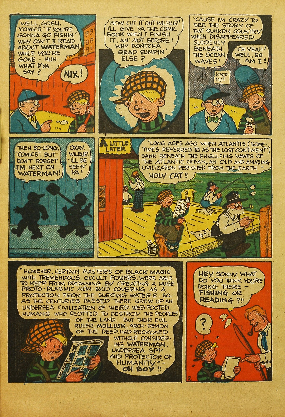 Read online Cat-Man Comics comic -  Issue #28 - 28