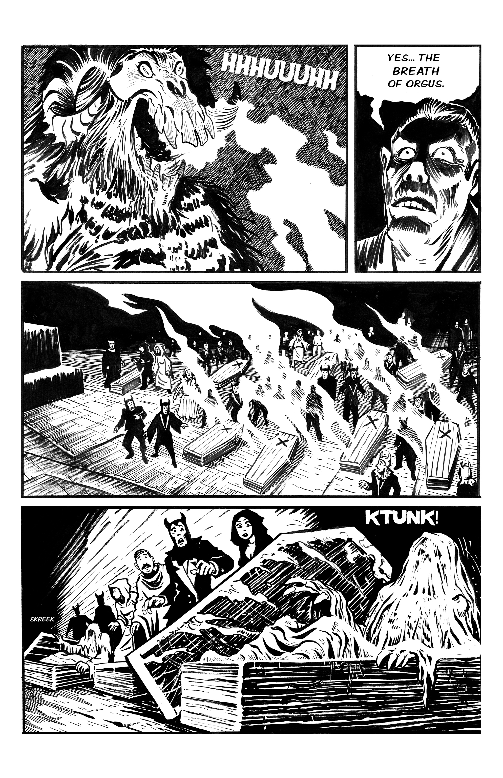 Read online Wulf and Batsy: Magnum Orgus comic -  Issue #8 - 35
