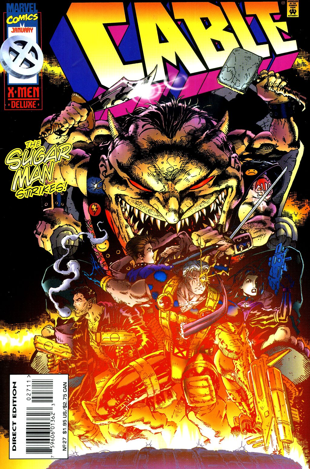 Read online Cable (1993) comic -  Issue #27 - 1