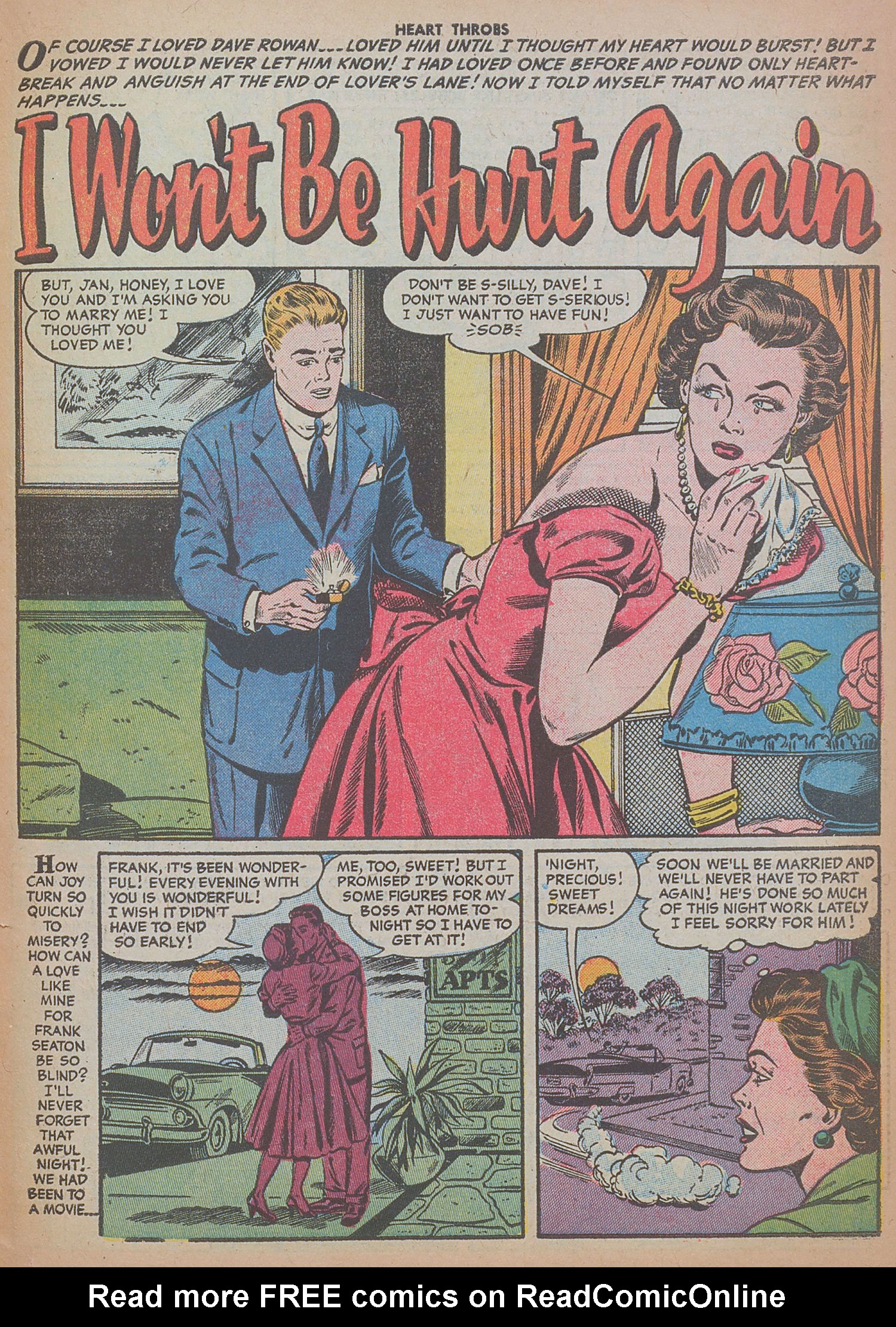 Read online Heart Throbs comic -  Issue #38 - 27