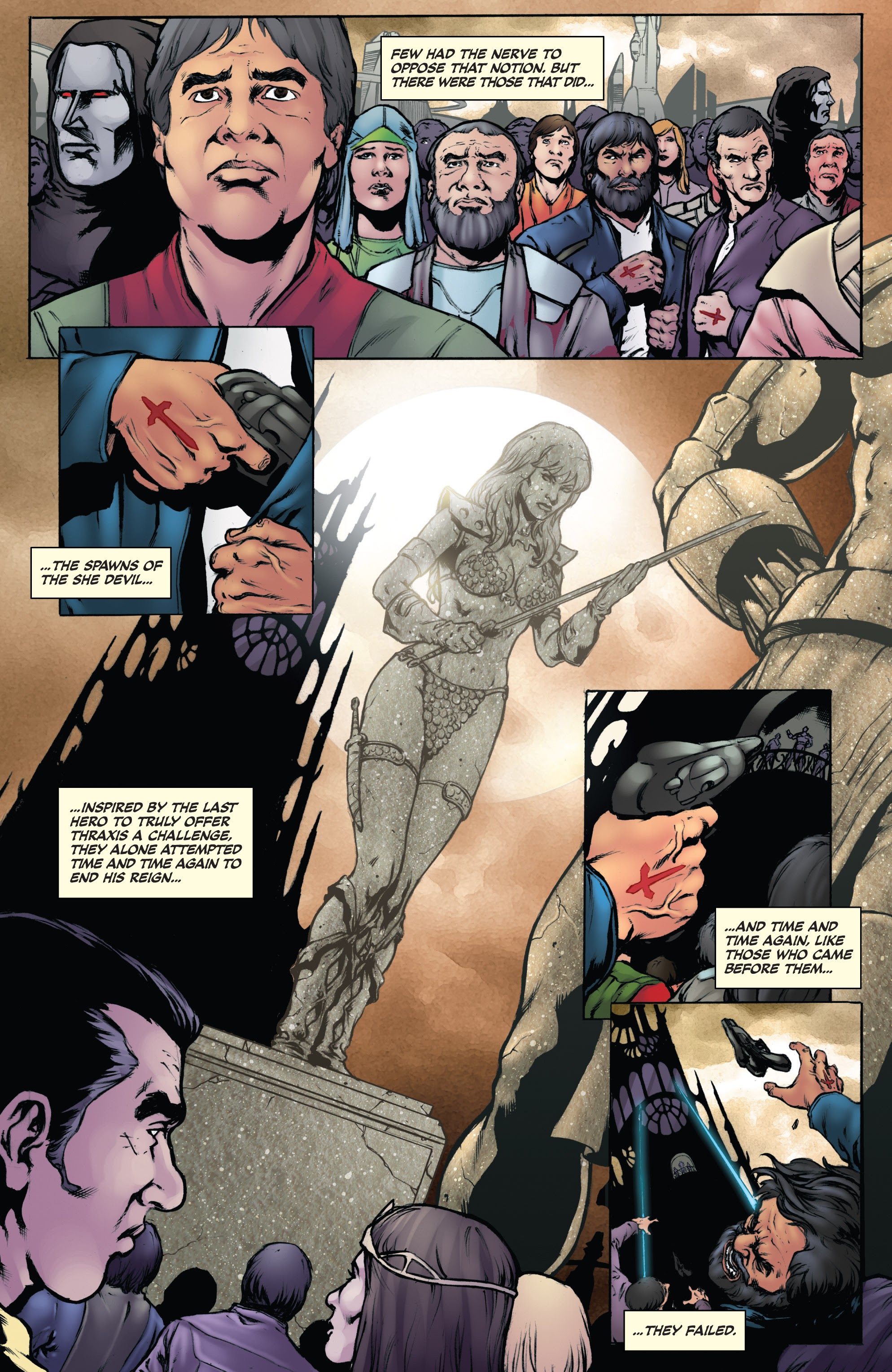 Read online Red Sonja: The Black Tower comic -  Issue #4 - 6