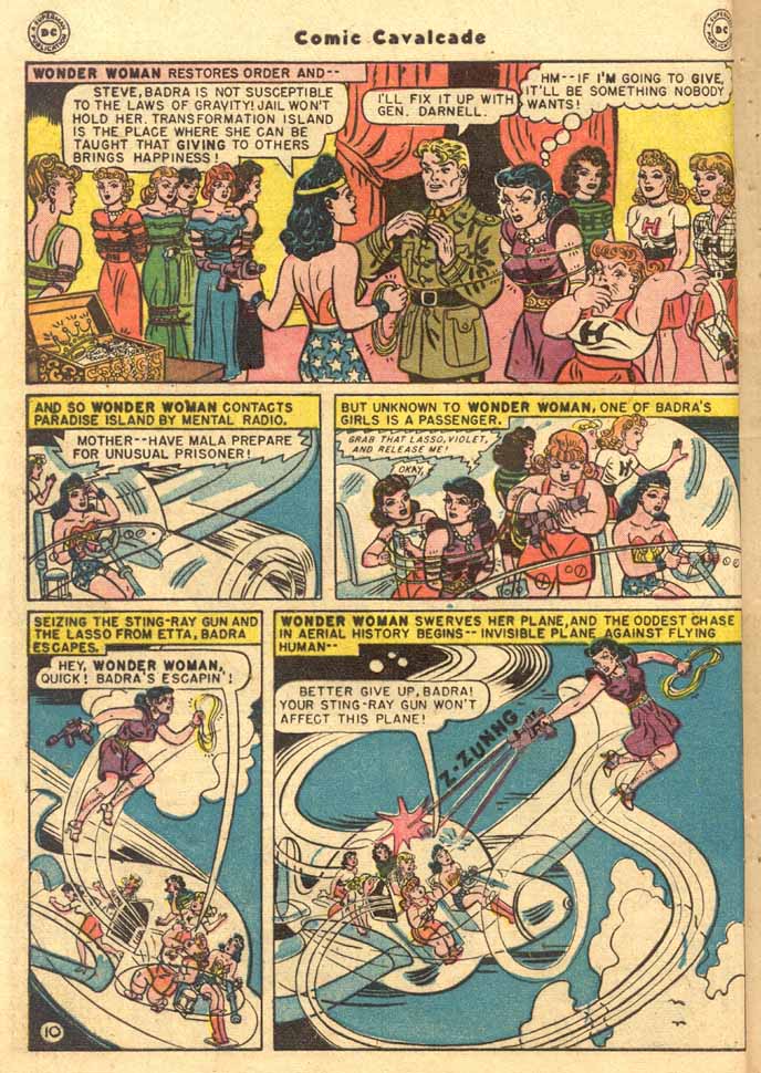 Read online Comic Cavalcade comic -  Issue #25 - 12