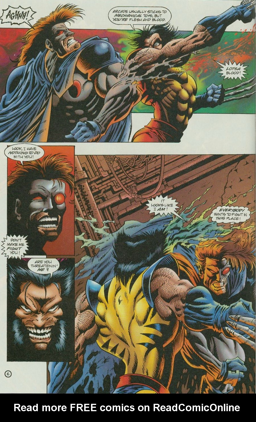 Read online Mutants Vs. Ultras: First Encounters comic -  Issue # Full - 34