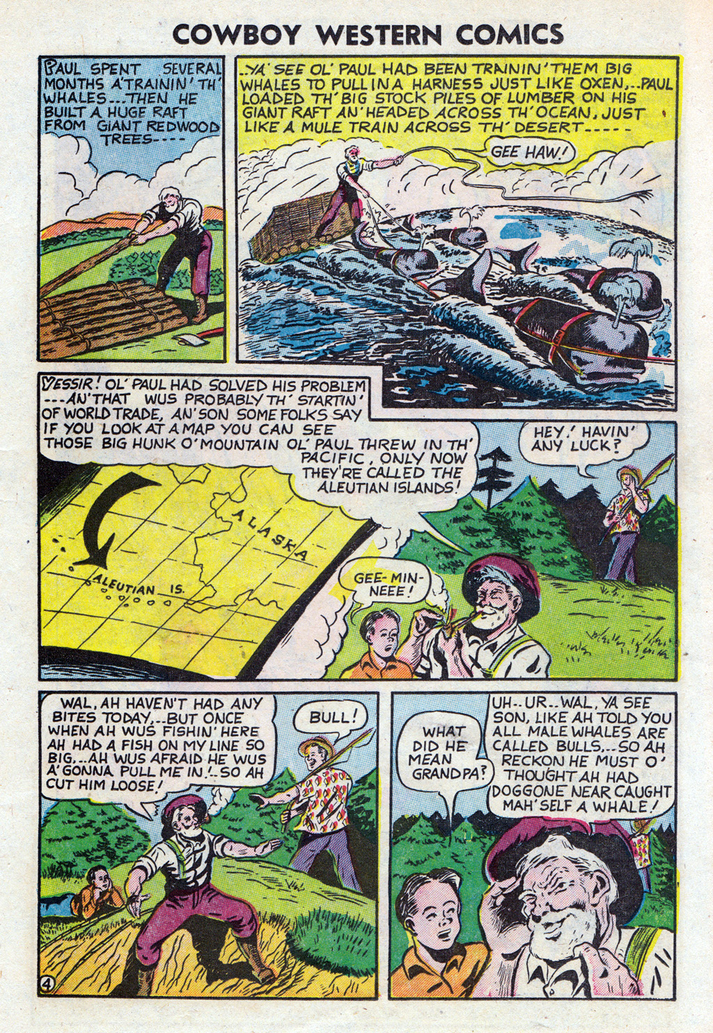 Read online Cowboy Western Comics (1948) comic -  Issue #37 - 11