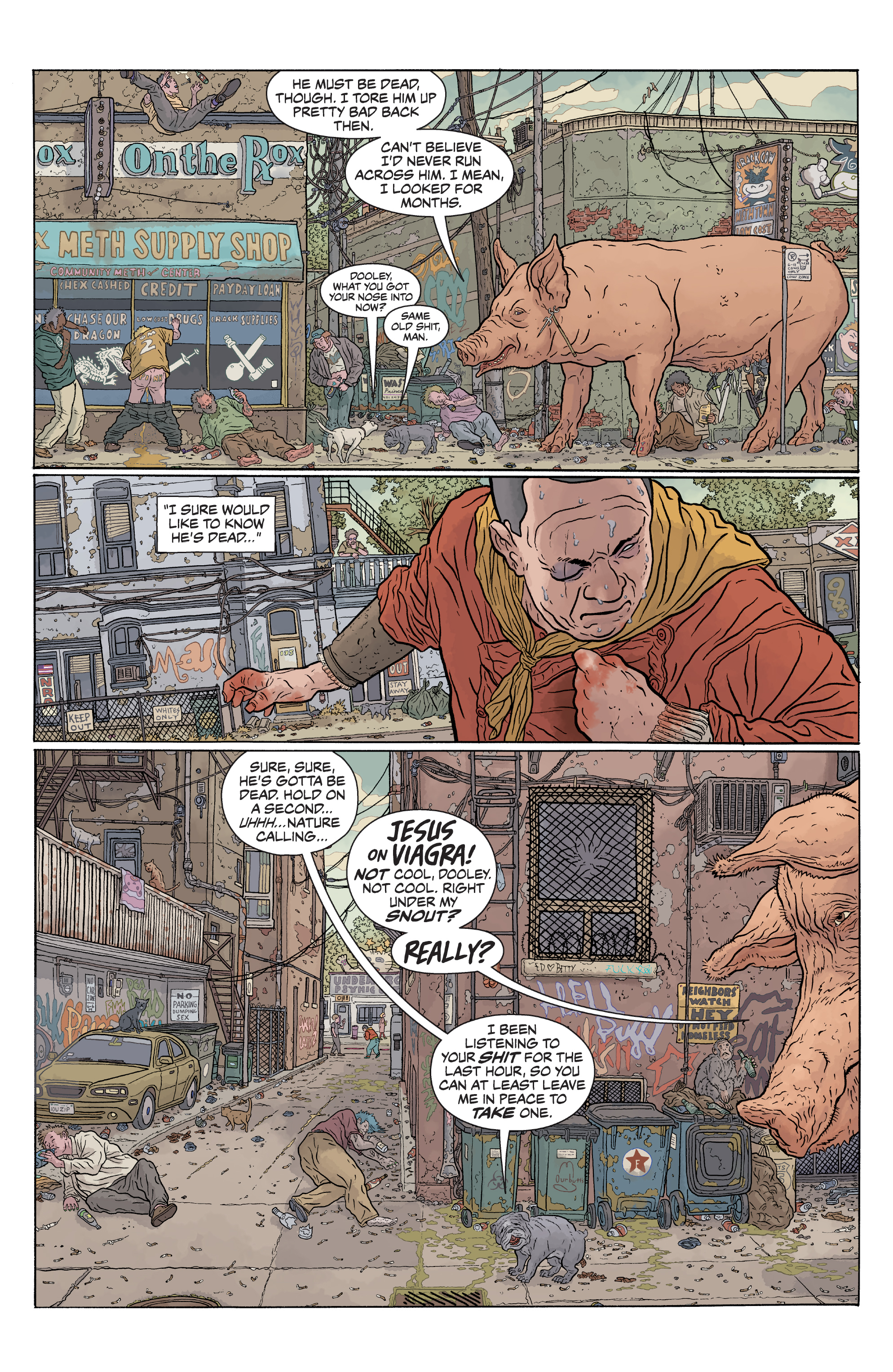 Read online The Shaolin Cowboy: Who'll Stop the Reign? comic -  Issue #2 - 22
