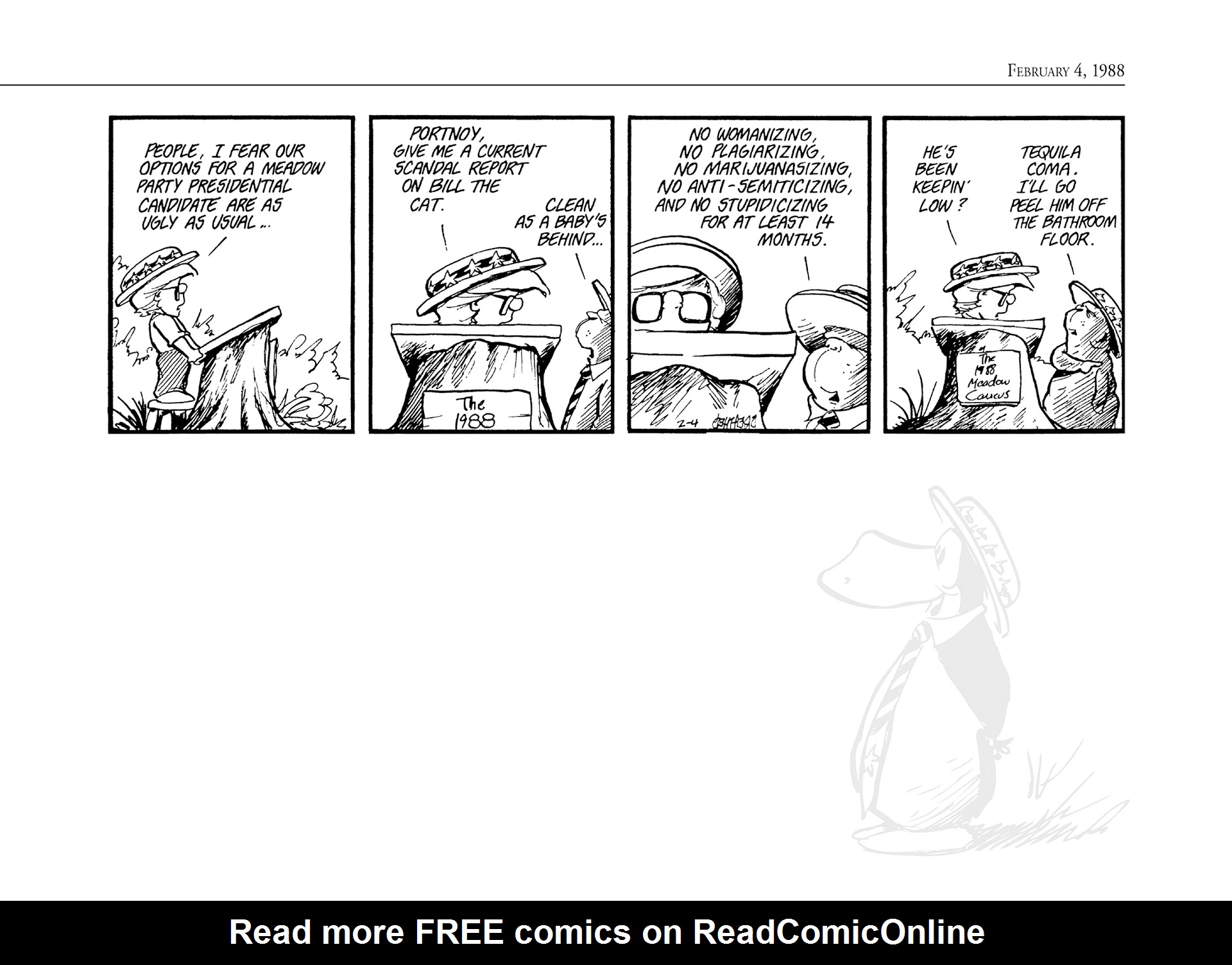 Read online The Bloom County Digital Library comic -  Issue # TPB 8 (Part 1) - 41