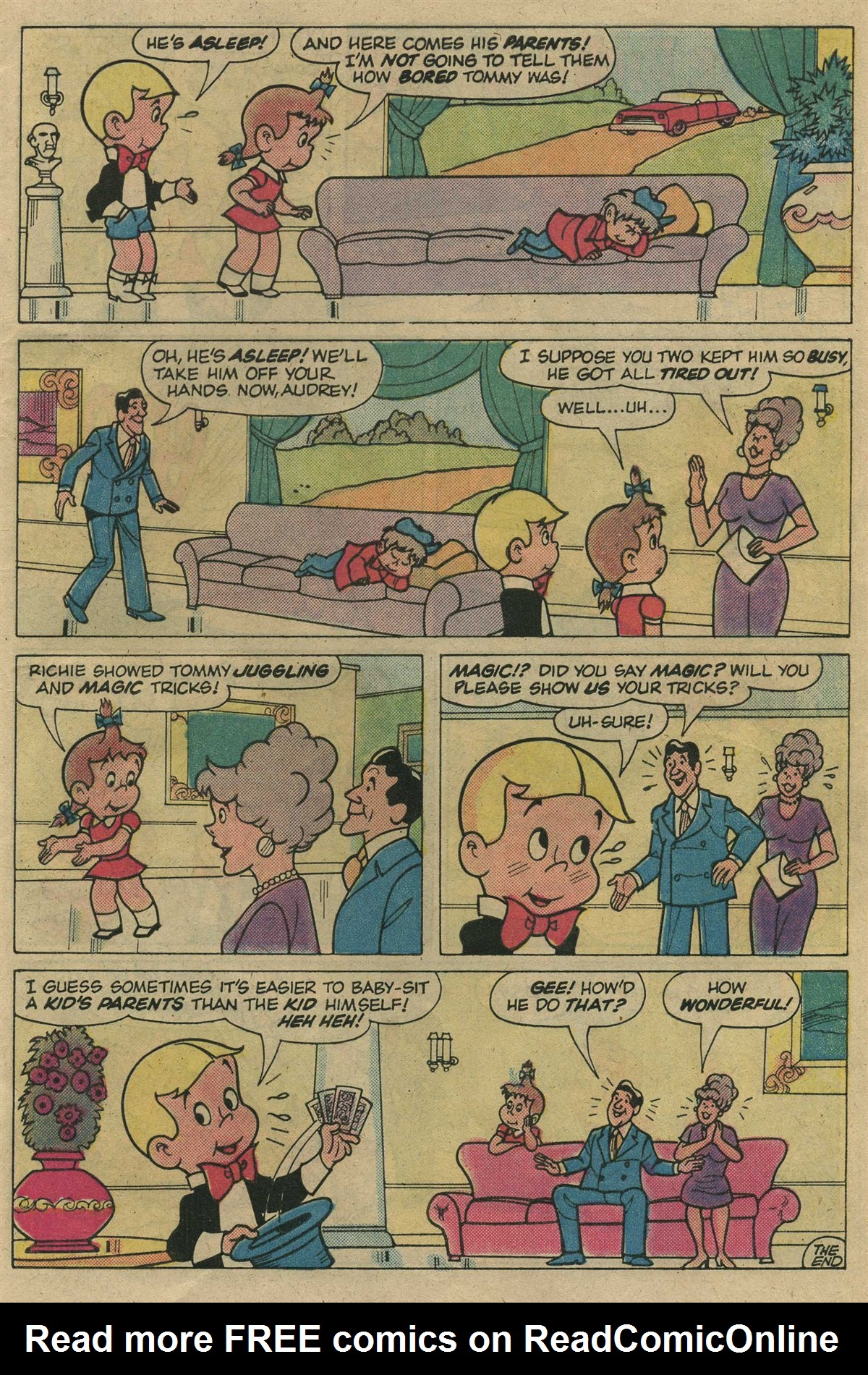 Read online Richie Rich & His Girl Friends comic -  Issue #16 - 9