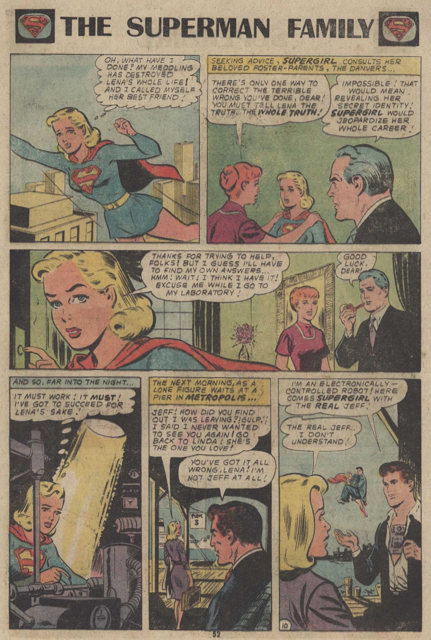 Read online The Superman Family comic -  Issue #166 - 52