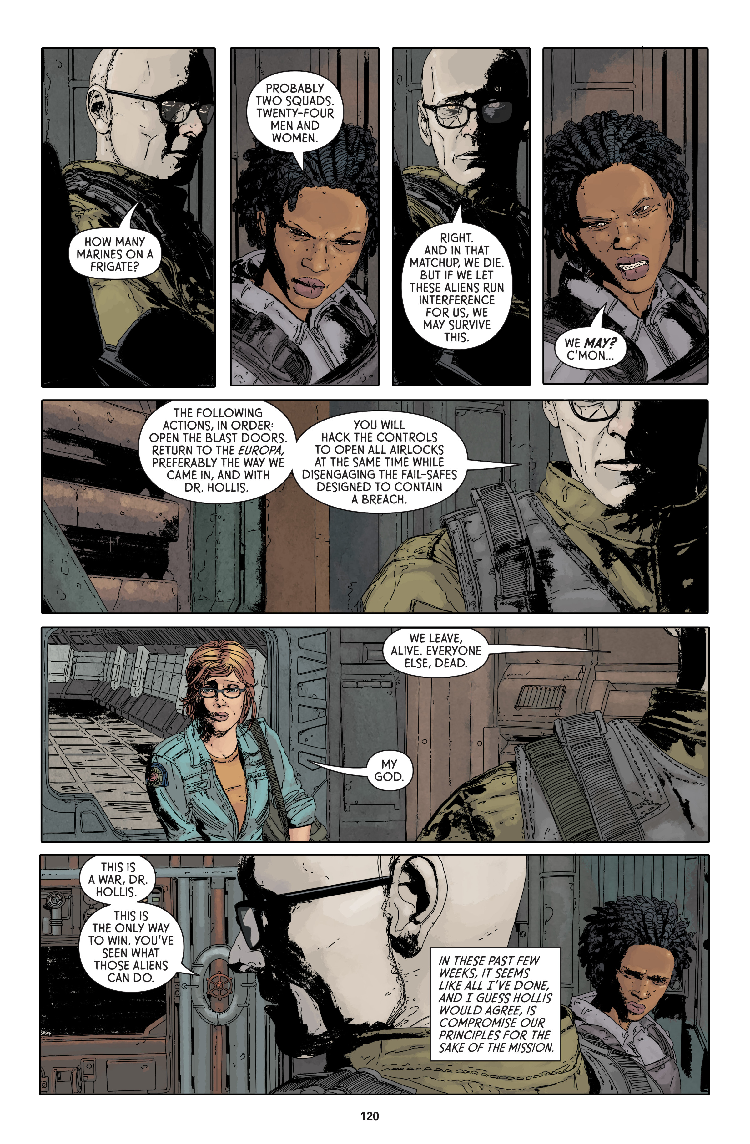 Read online Aliens: Defiance Library Edition comic -  Issue # TPB (Part 2) - 20