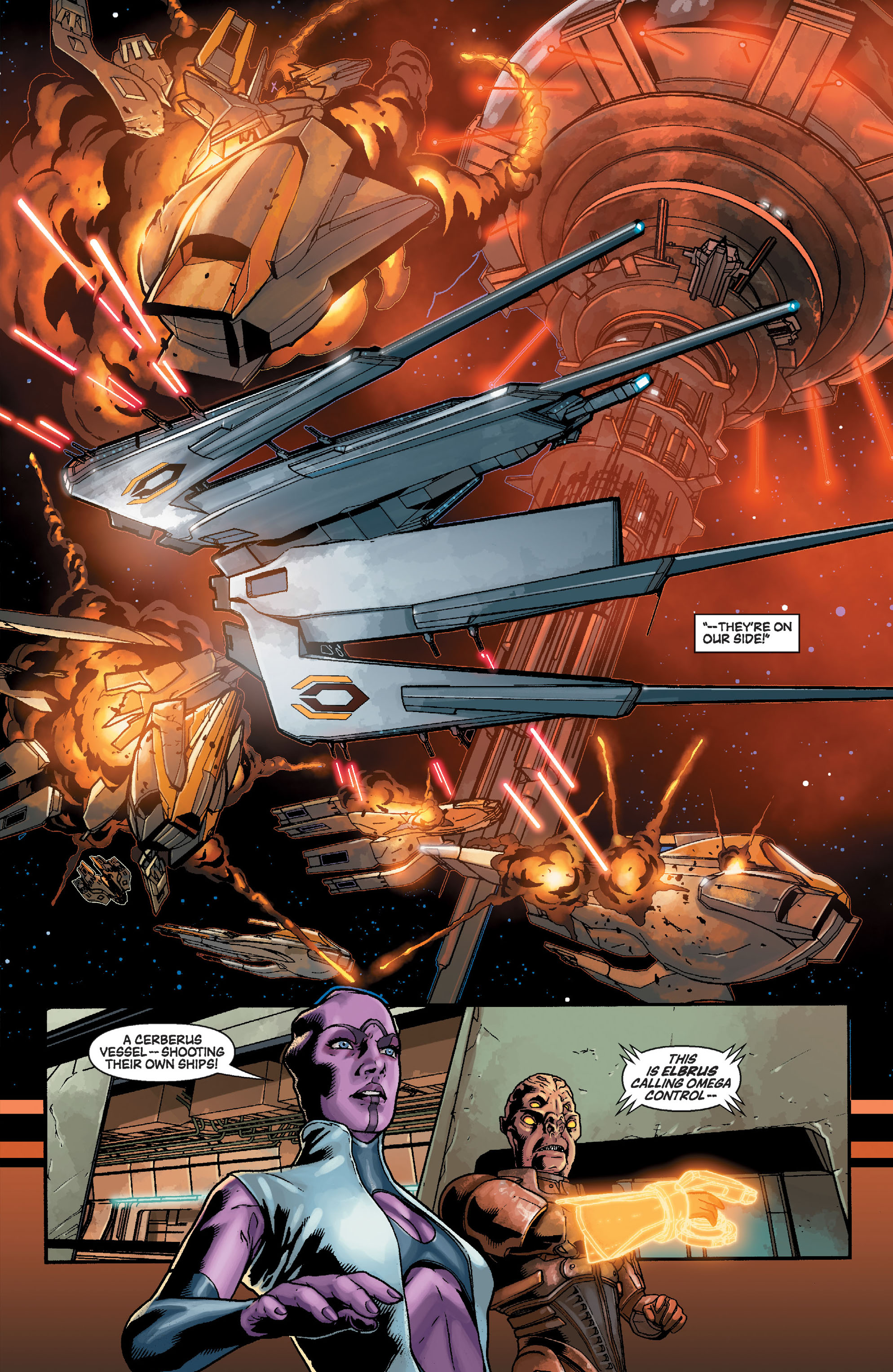 Read online Mass Effect: Invasion comic -  Issue # TPB - 16