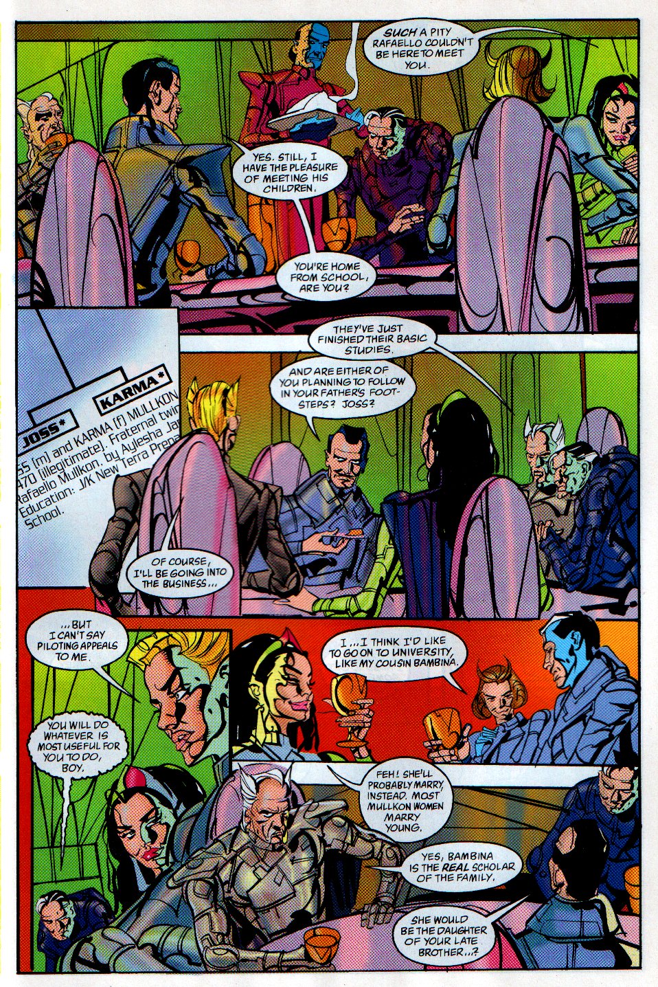 Read online John Jakes' Mulkon Empire comic -  Issue #1 - 22