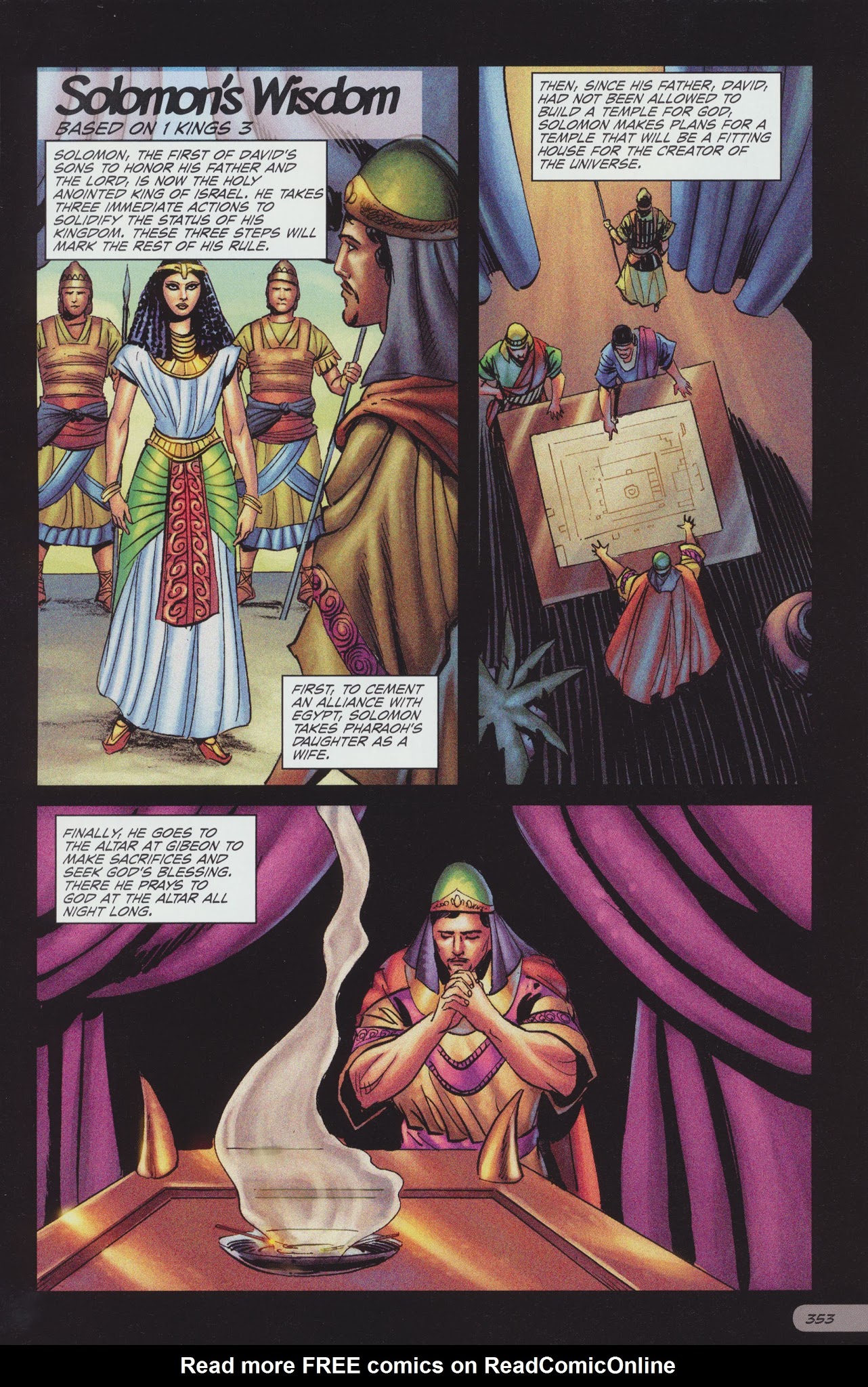 Read online The Action Bible comic -  Issue # TPB 1 - 357