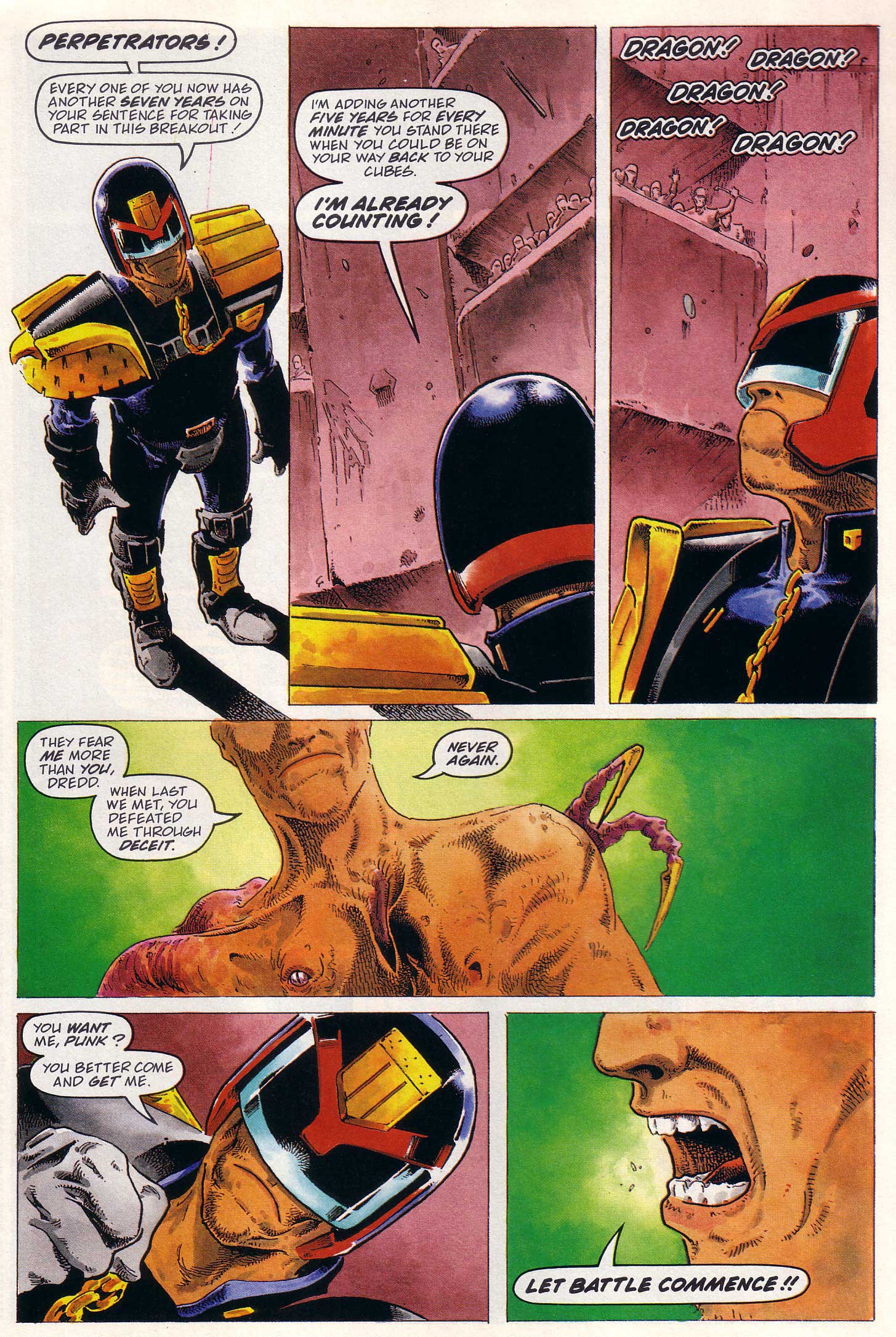 Read online Judge Dredd Lawman of the Future comic -  Issue #15 - 27