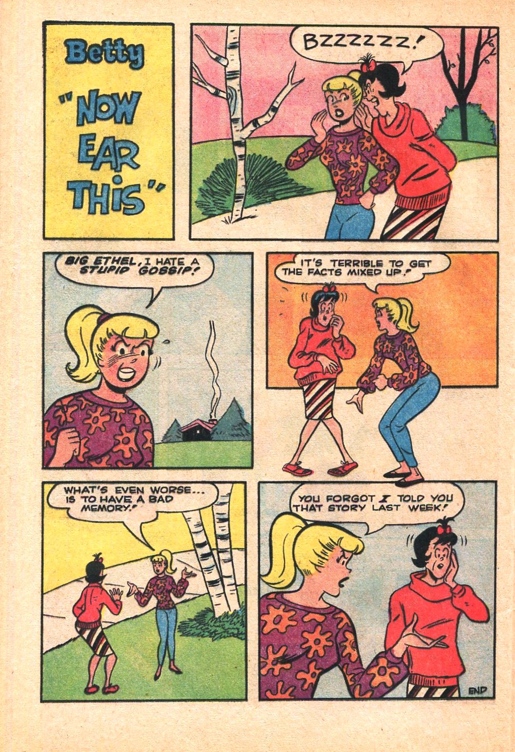 Read online Archie's Joke Book Magazine comic -  Issue #100 - 24