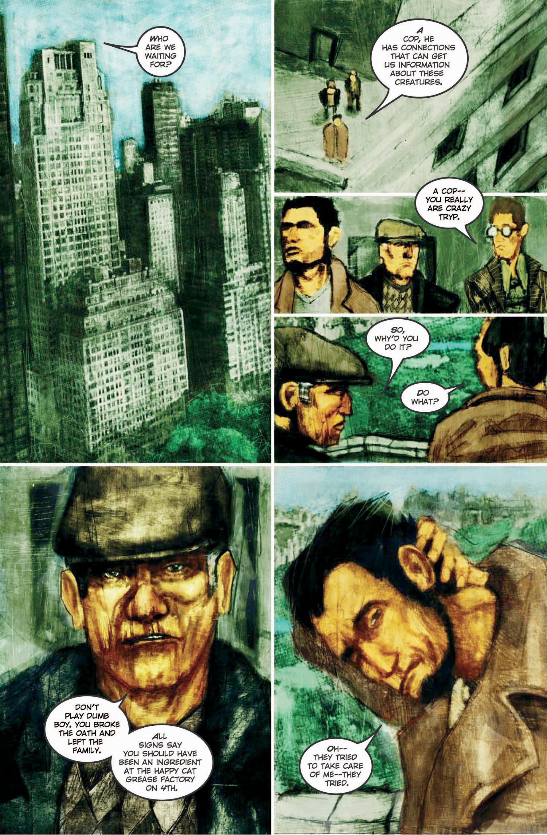 Read online Trenchcoats, Cigarettes and Shotguns comic -  Issue #2 - 16