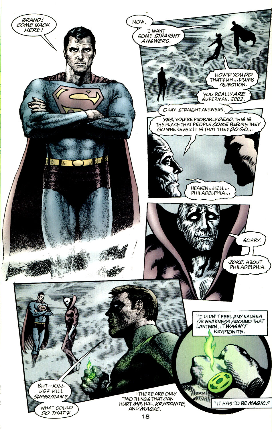 Read online Green Lantern/Superman: Legend of the Green Flame comic -  Issue # Full - 28