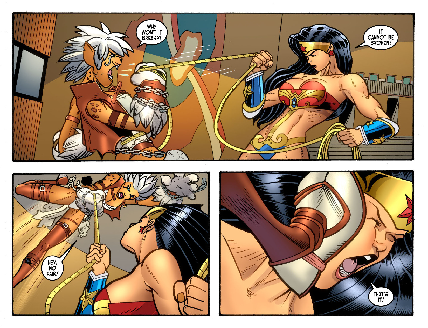 Read online Ame-Comi: Wonder Woman comic -  Issue #3 - 12