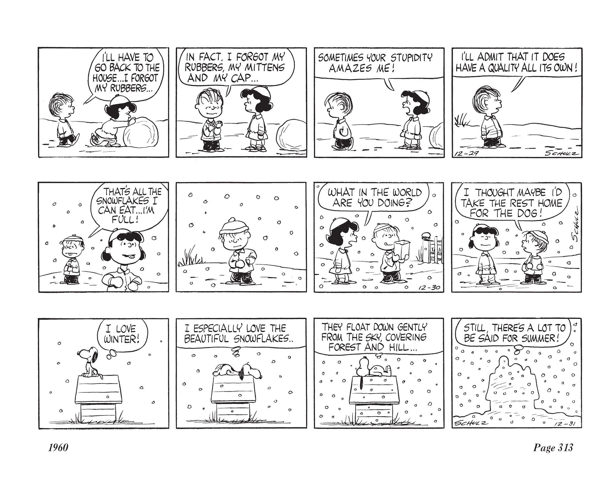 Read online The Complete Peanuts comic -  Issue # TPB 5 - 329