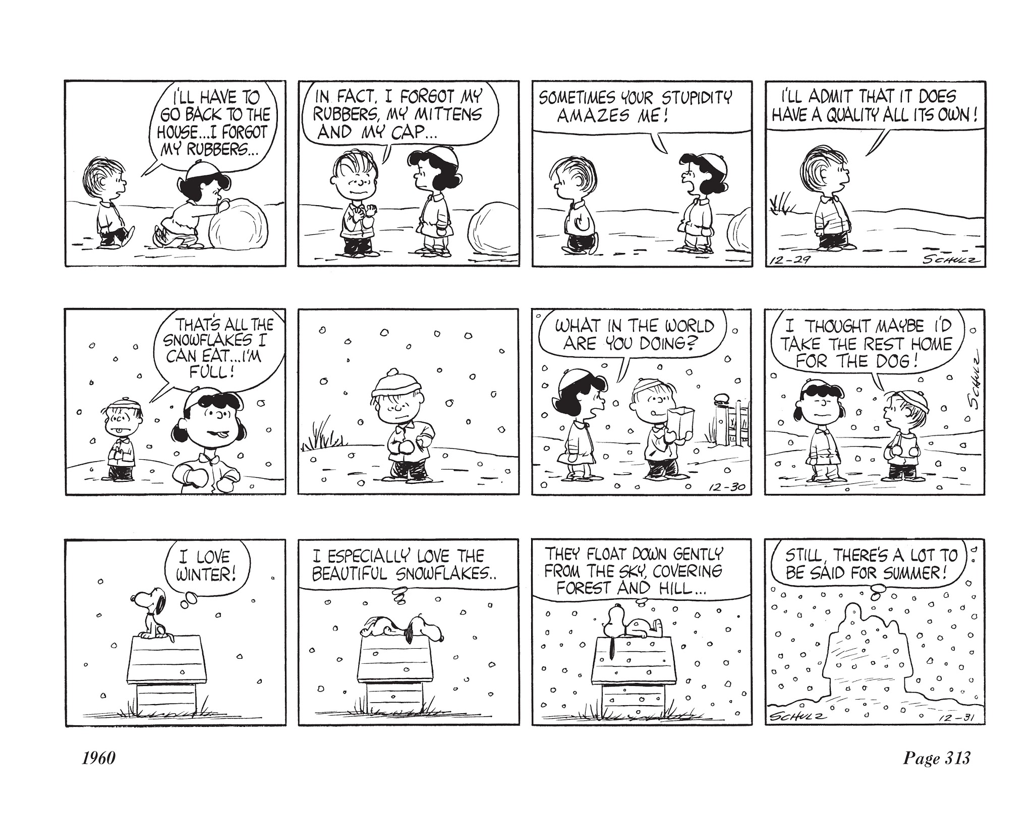 Read online The Complete Peanuts comic -  Issue # TPB 5 - 329