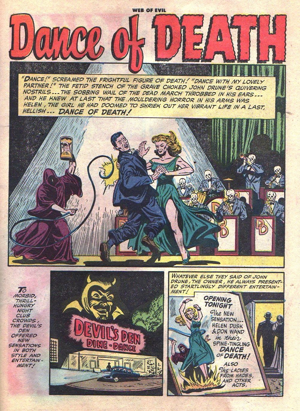 Read online Web of Evil comic -  Issue #4 - 27