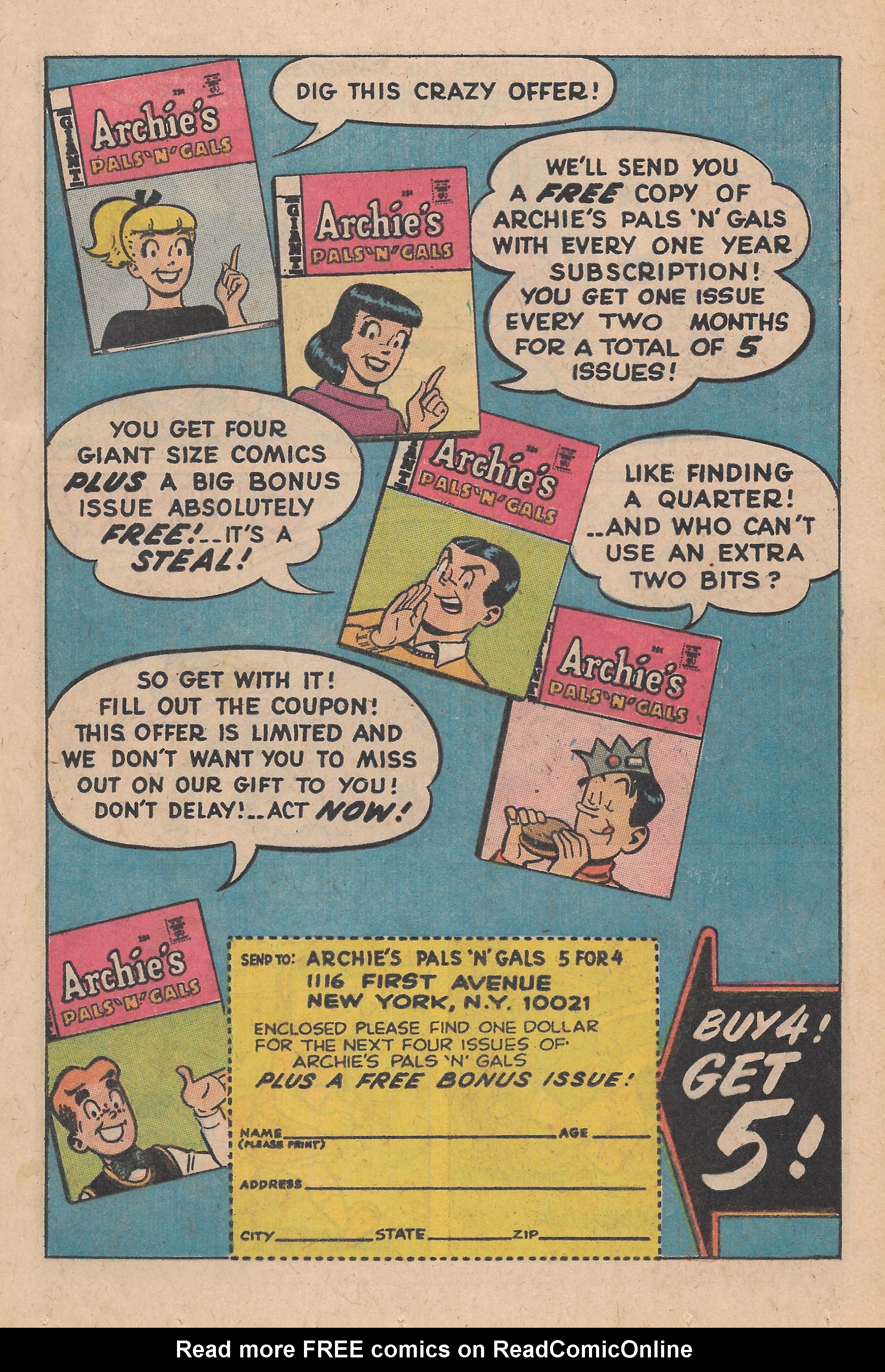 Read online The Adventures of Little Archie comic -  Issue #54 - 49