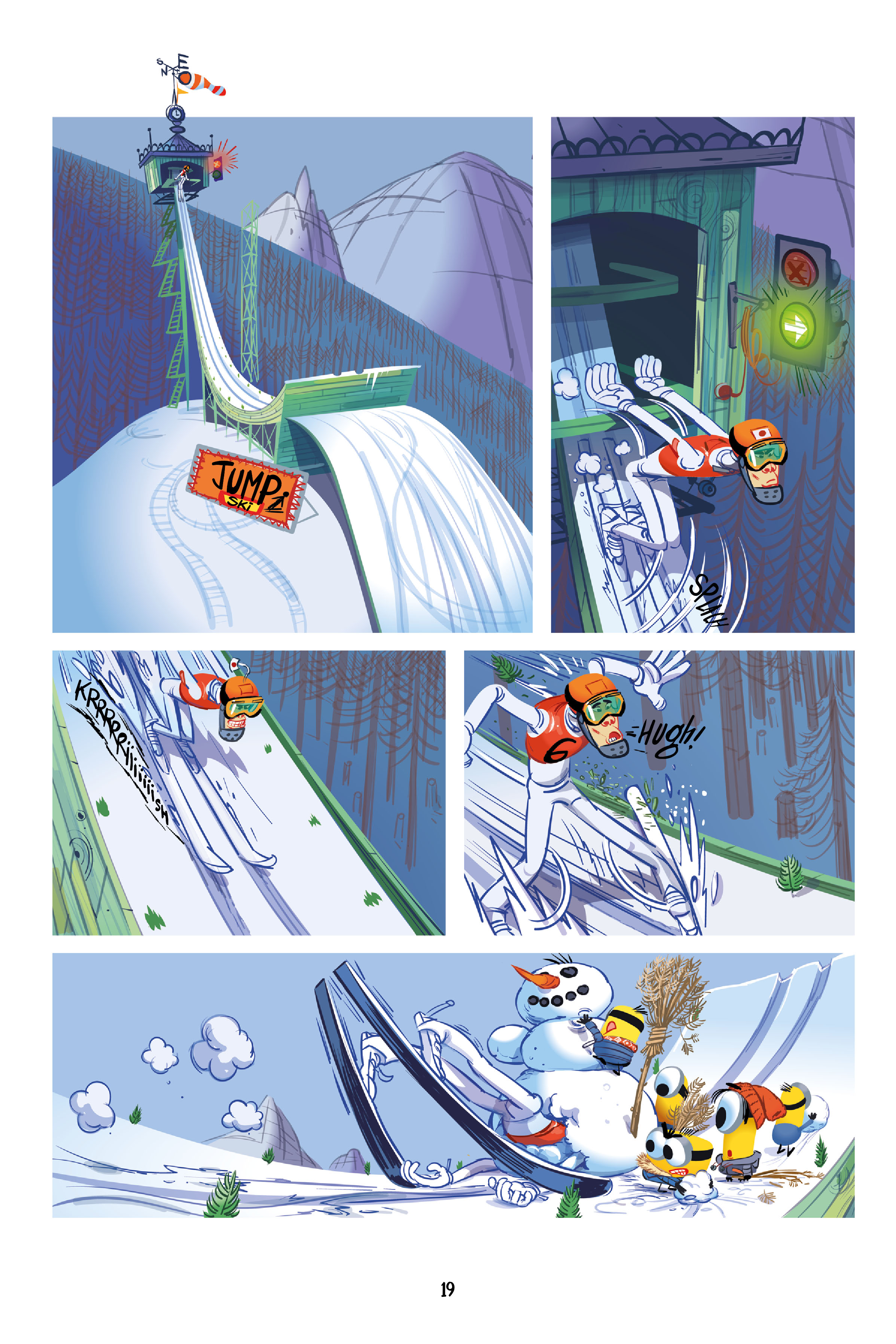 Read online Minions: Super Banana Games! comic -  Issue # Full - 20