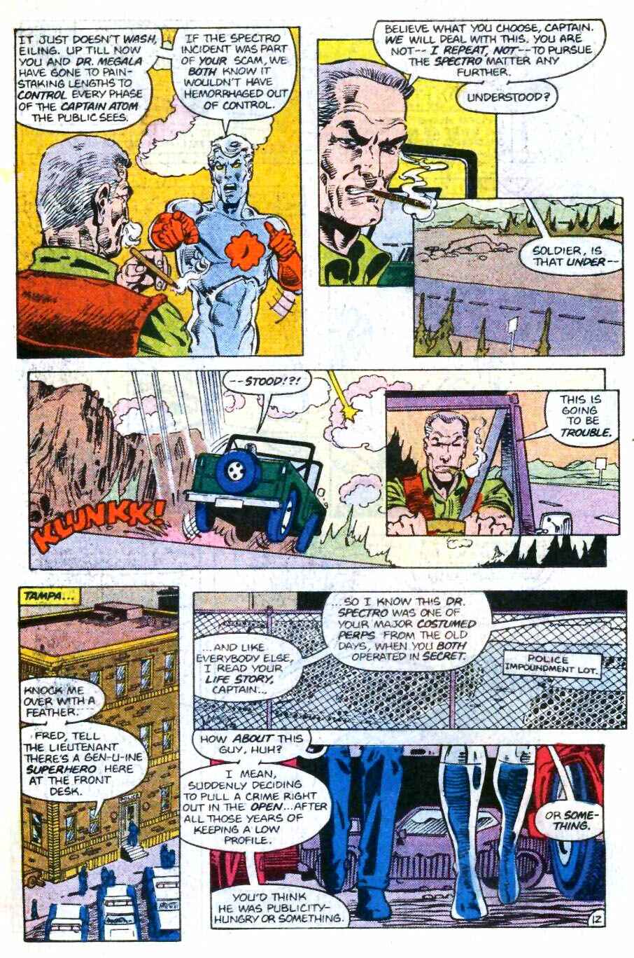 Read online Captain Atom (1987) comic -  Issue #6 - 13