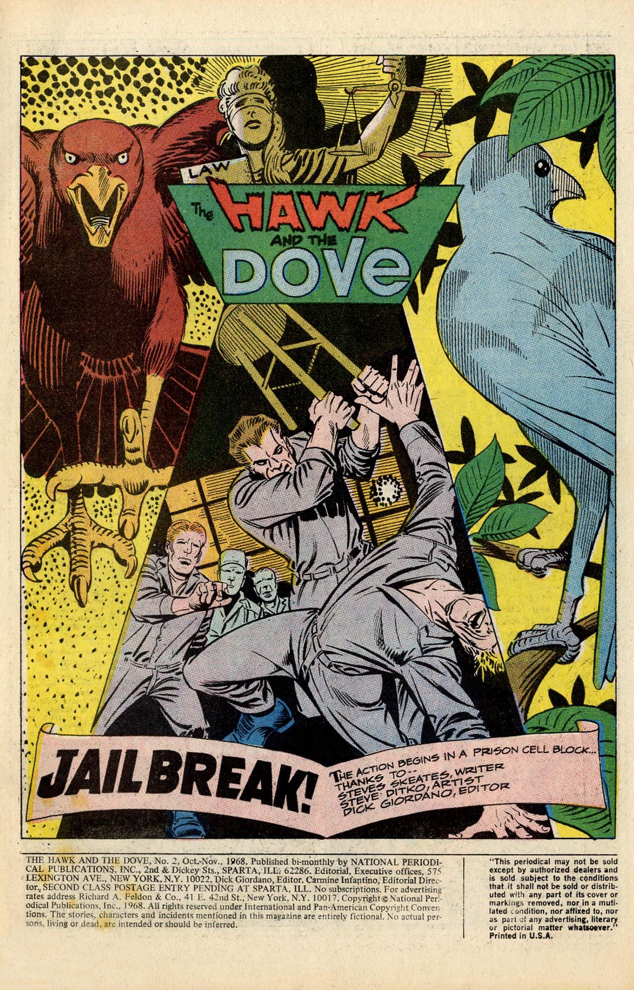 Read online The Hawk and the Dove comic -  Issue #2 - 3