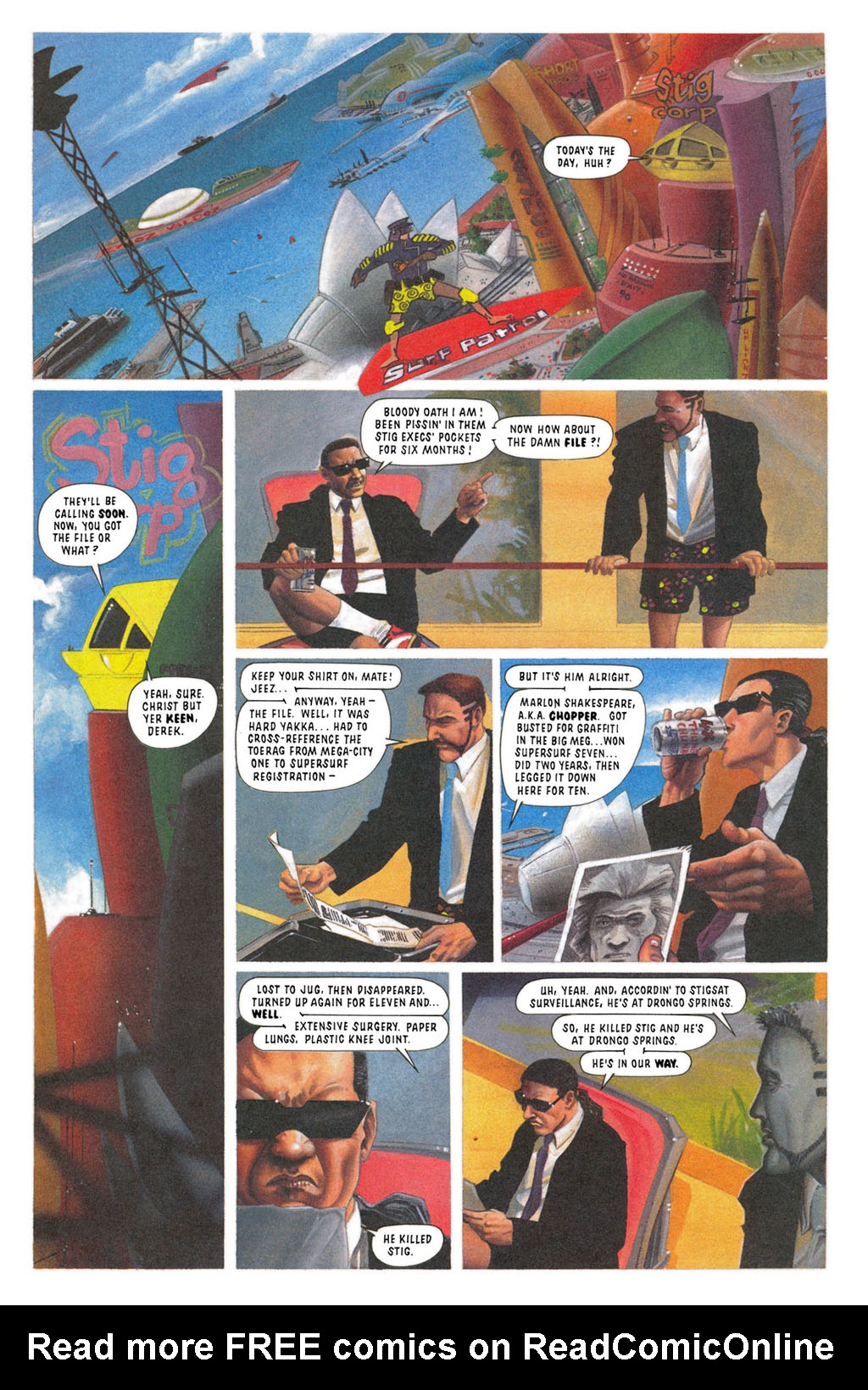 Read online Judge Dredd: The Megazine comic -  Issue #1 - 19