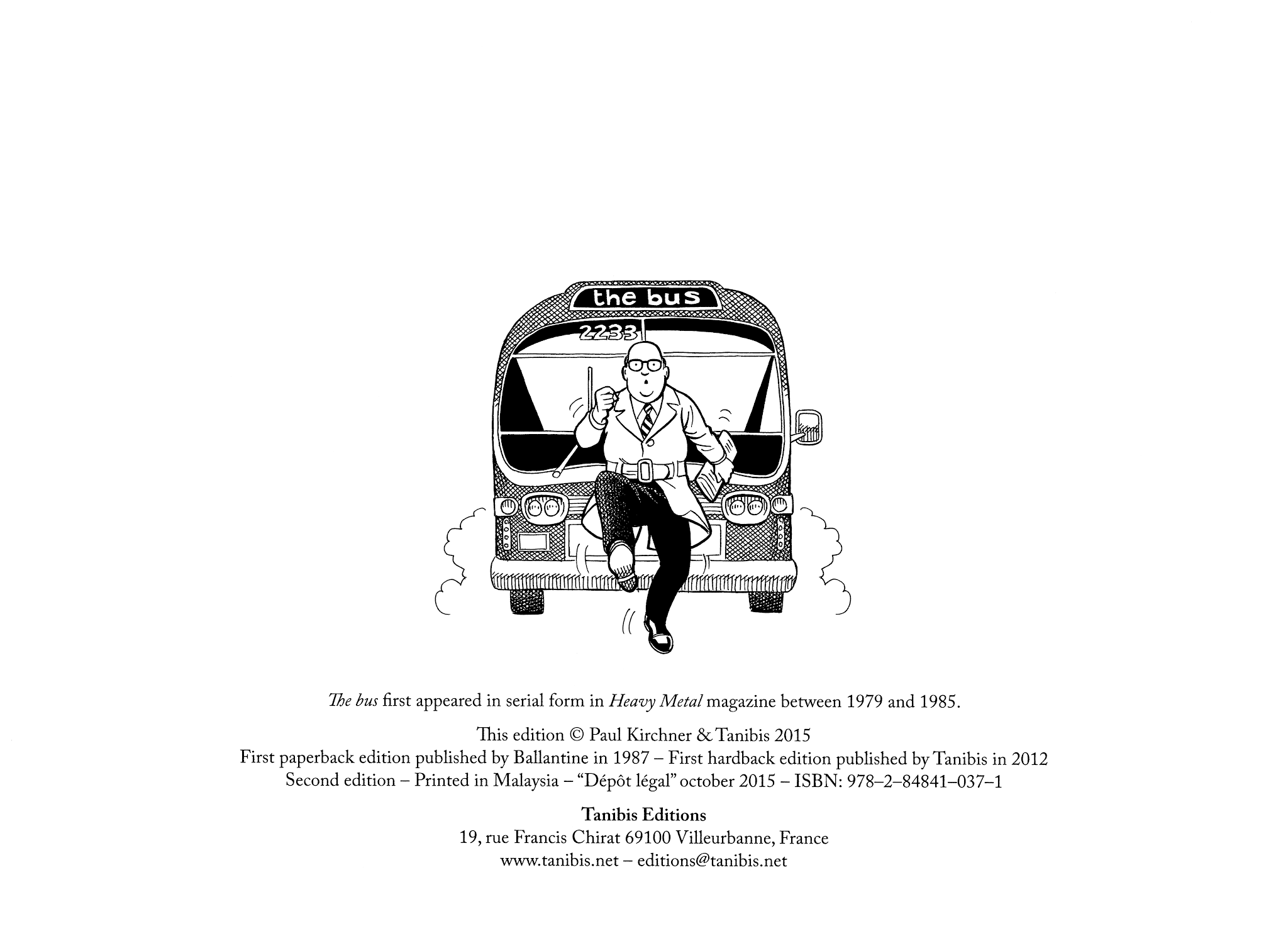 Read online The Bus comic -  Issue # TPB 1 - 6