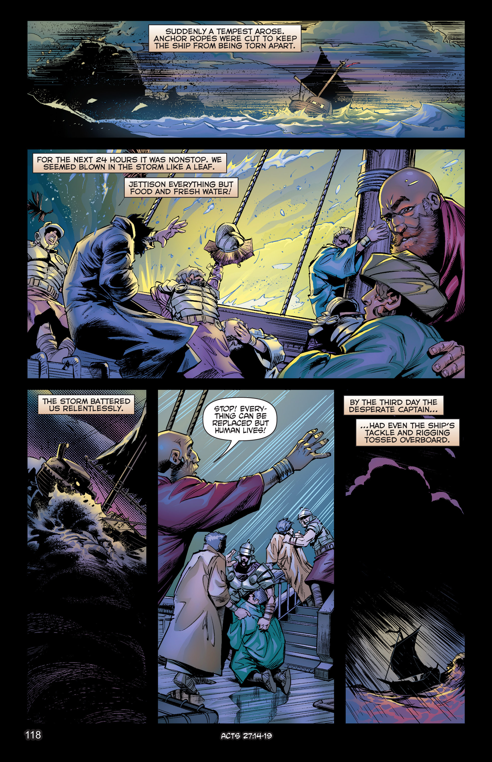 Read online The Kingstone Bible comic -  Issue #10 - 123