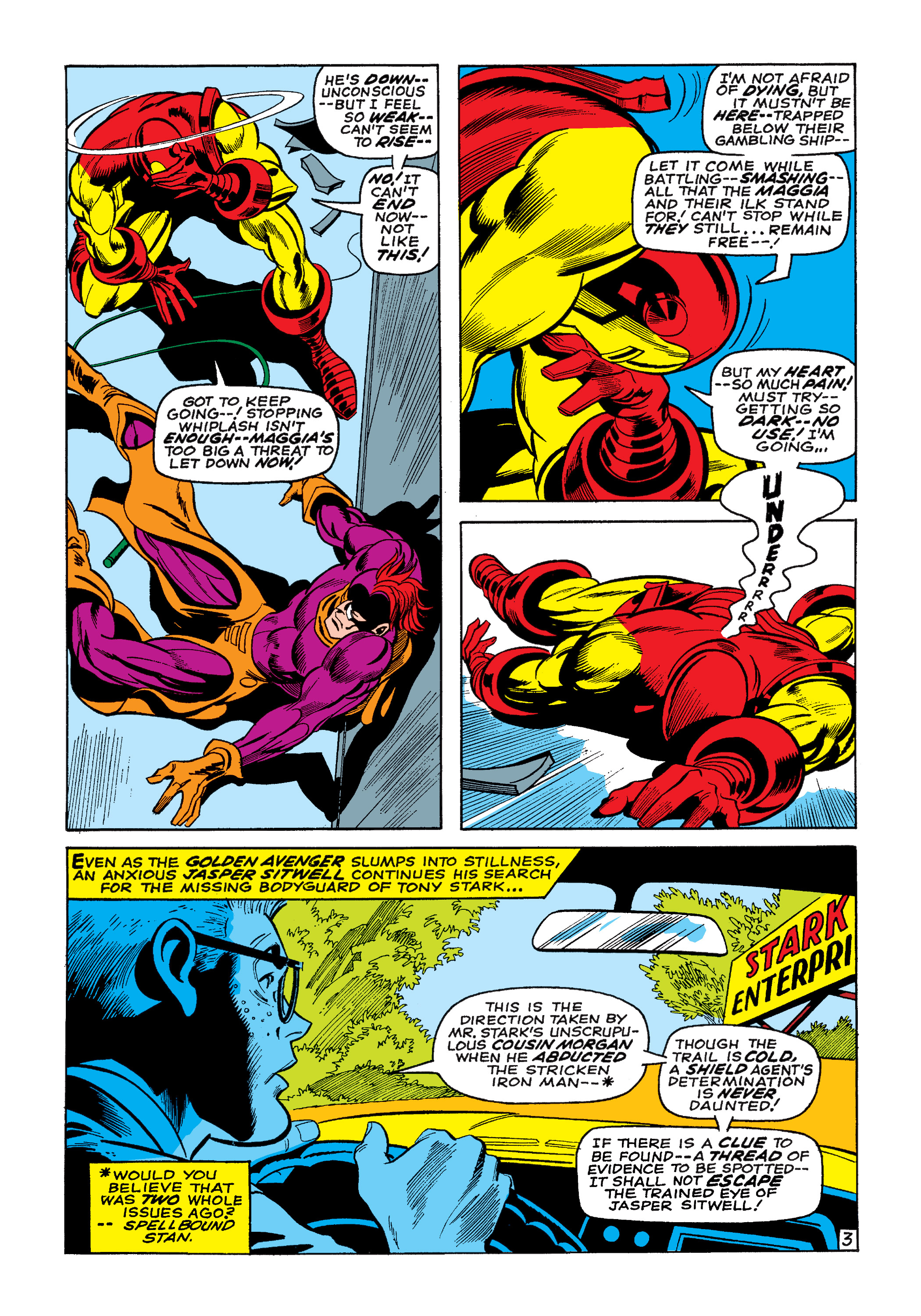 Read online Marvel Masterworks: The Invincible Iron Man comic -  Issue # TPB 4 (Part 3) - 3