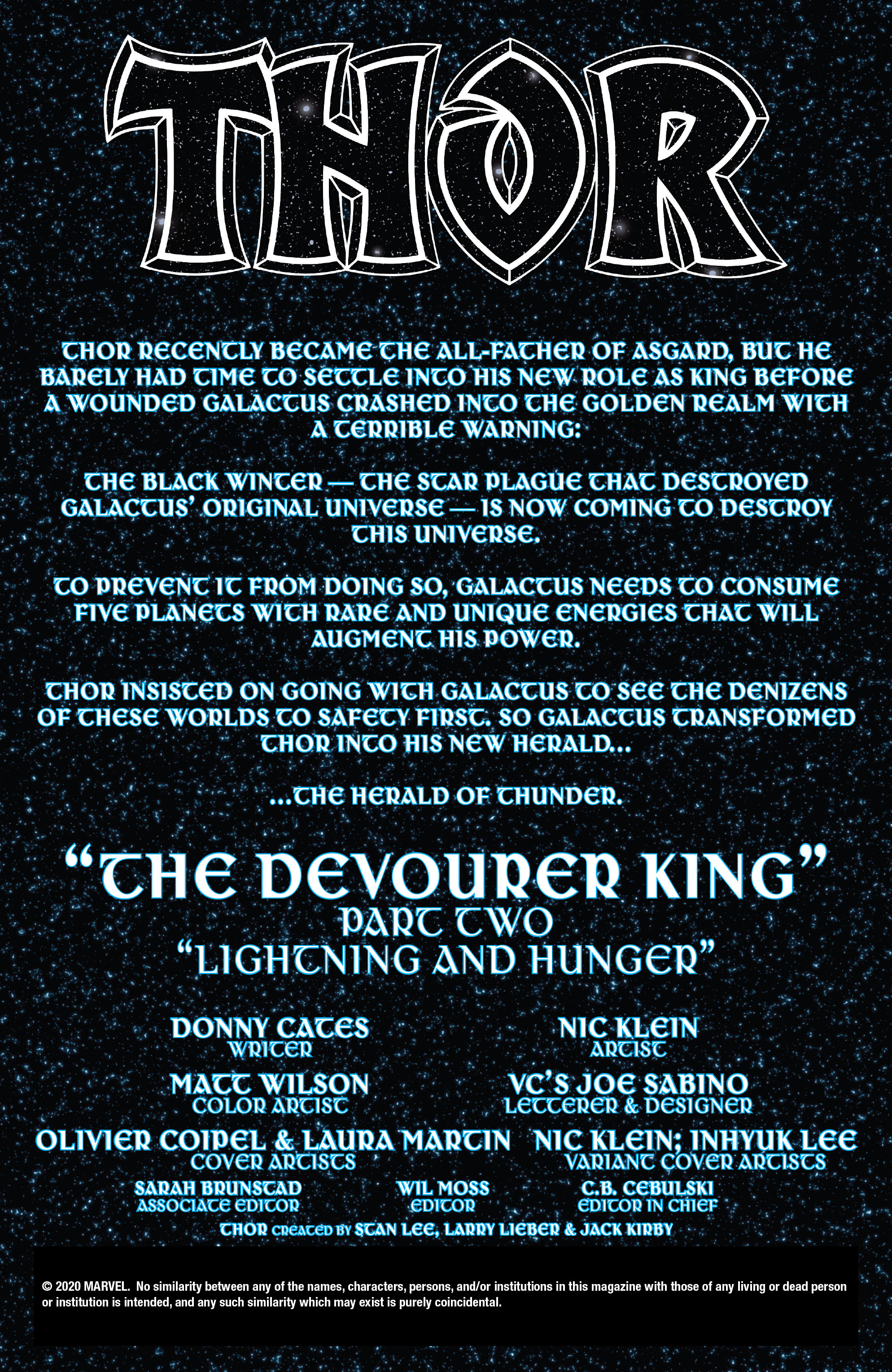 Read online Thor (2020) comic -  Issue #2 - 2