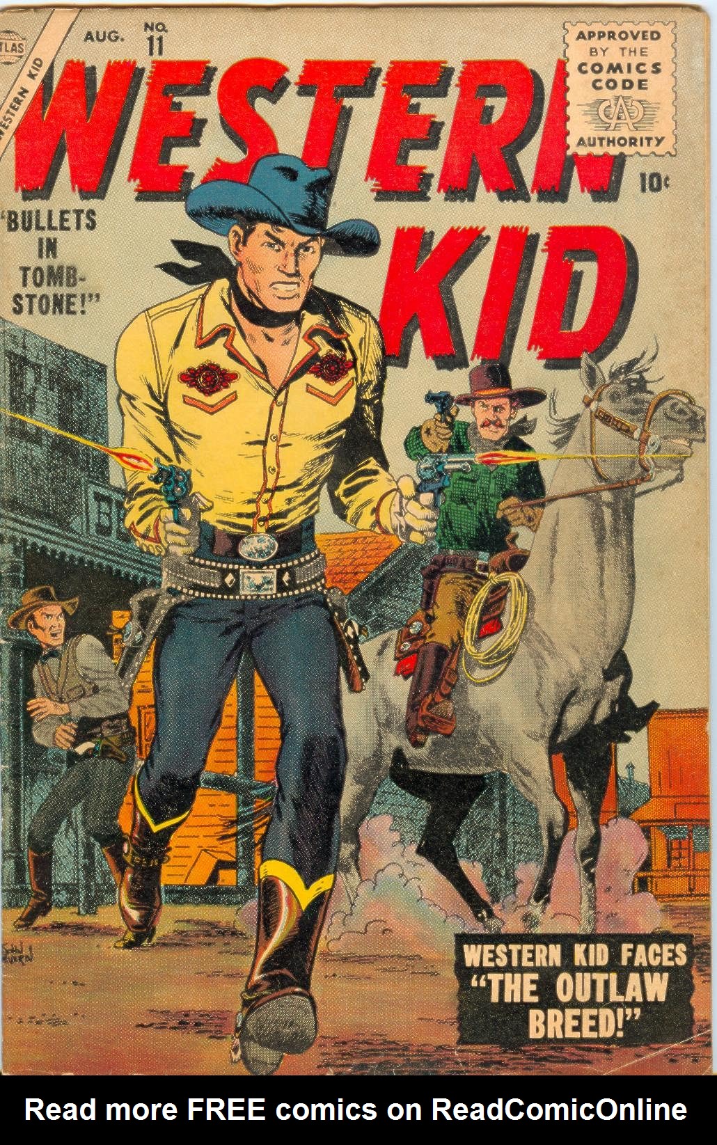 Read online Western Kid comic -  Issue #11 - 1