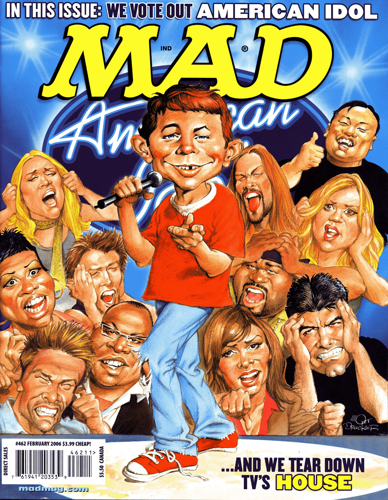 Read online MAD comic -  Issue #462 - 1