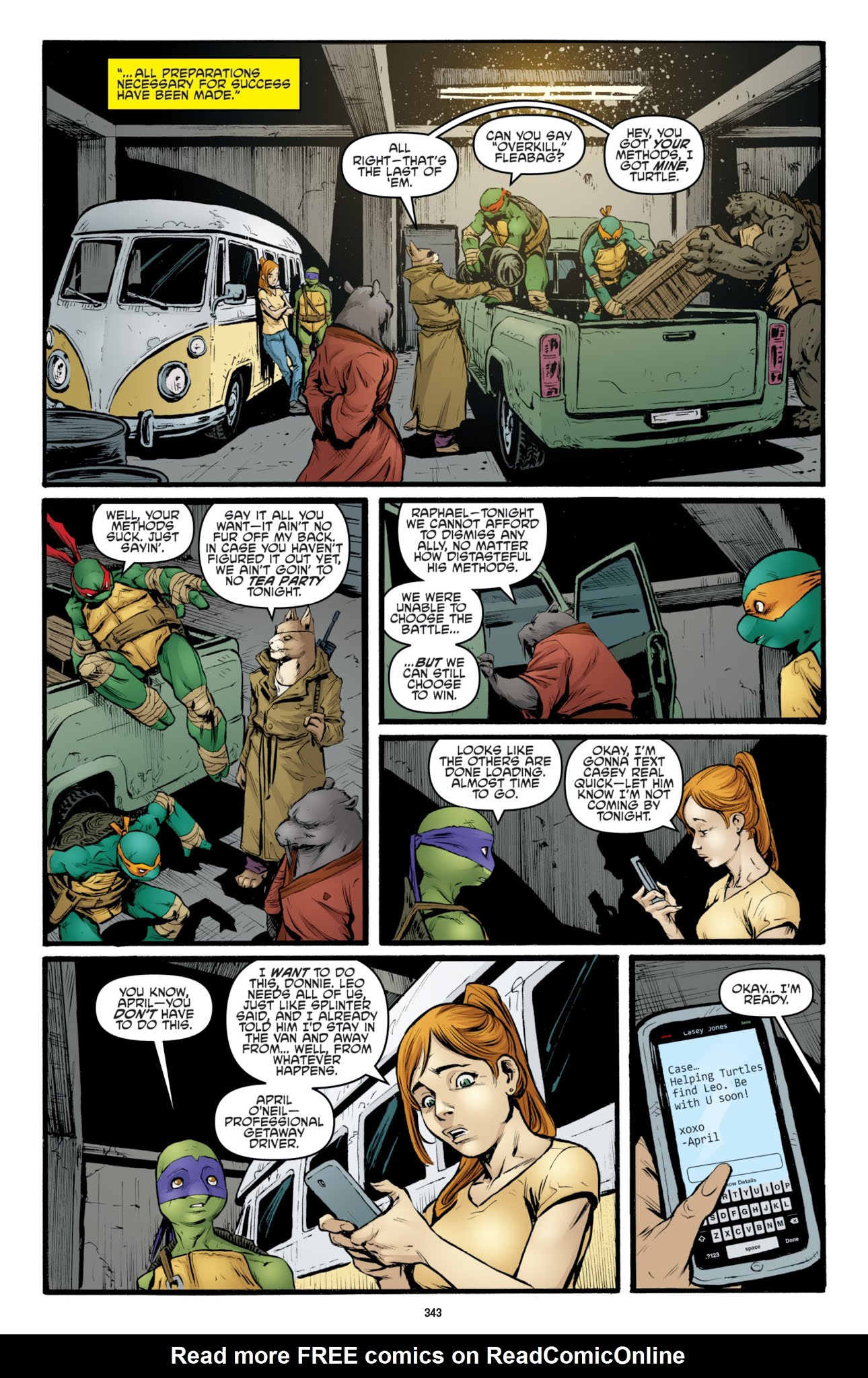 Read online Teenage Mutant Ninja Turtles: The IDW Collection comic -  Issue # TPB 3 (Part 4) - 42