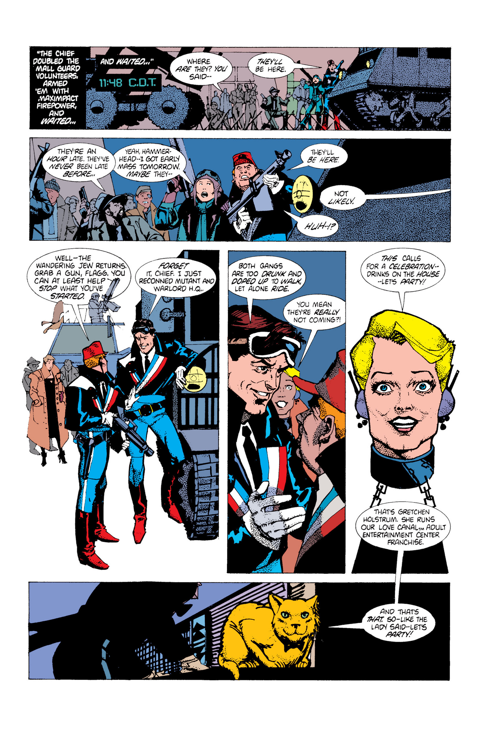 Read online American Flagg! comic -  Issue # _Definitive Collection (Part 1) - 55