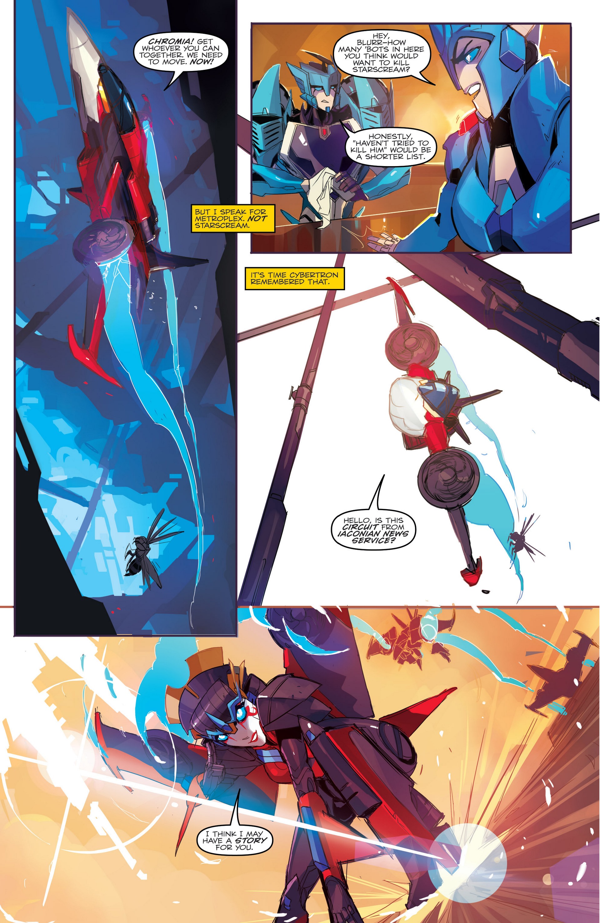 Read online The Transformers: Windblade (2014) comic -  Issue #2 - 24